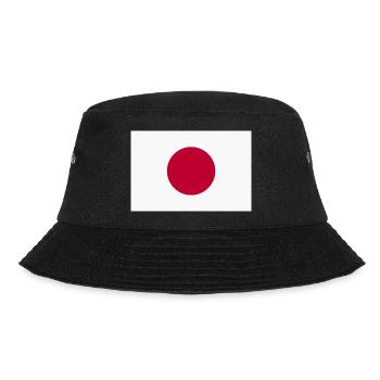 Japan Nippon Nihon JAPANESE Asia Sport FAN - Bucket Hat - black - Front - Lela (165cm)