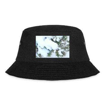 7 - Bucket Hat - Schwarz - Vorne - Lela (165cm)
