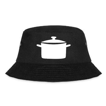 Icône de la marmite de cuisson blanche - Bob - noir - Devant - Lela (165cm)