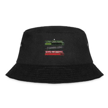 Low Cortisol – 3 Rounds Later - Bucket Hat - black - Front - Lela (165cm)