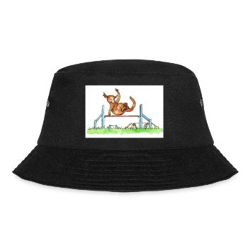 Agility Hürde - Bucket Hat - Schwarz - Vorne - Lela (165cm)