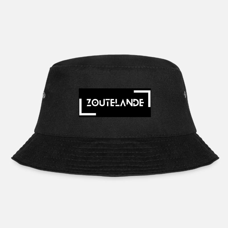 Zoutelande Schriftzug New Design - Bucket Hat - Schwarz