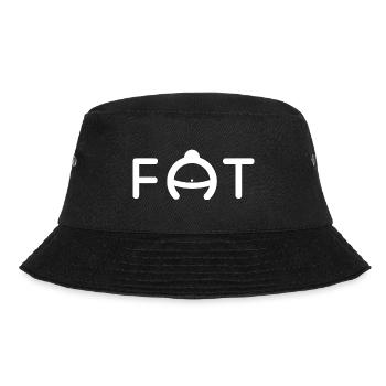 Fat - Bucket Hat - Schwarz - Vorne - Lela (165cm)