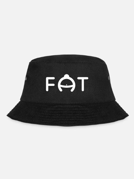 Fat - Bucket Hat - Schwarz