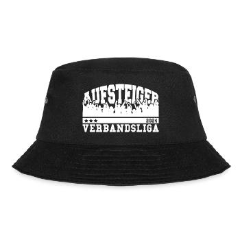 Aufsteiger 2024 Verbandsliga Aufstieg Fußball - Bucket Hat - Schwarz - Vorne - Lela (165cm)