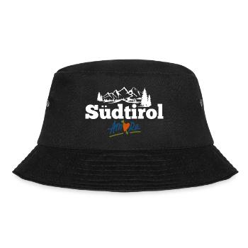 Südtirol - Bucket Hat - Schwarz - Vorne - Lela (165cm)