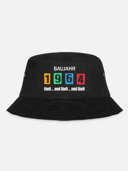 Baujahr 1964 - läuft und läuft und läuft - Bucket Hat - Schwarz
