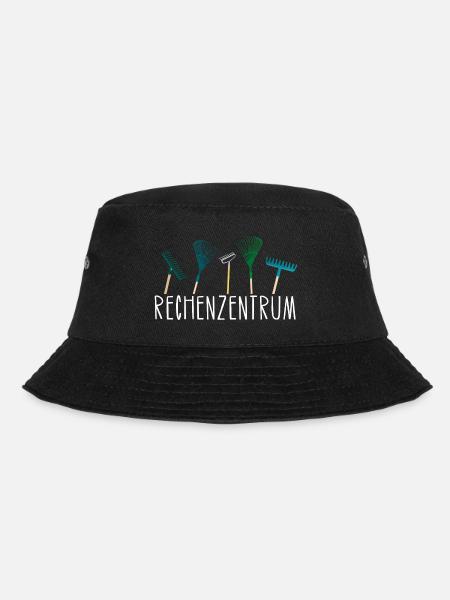 Rechenzentrum Garten Hobbygärtner Geschenk Idee - Bucket Hat - Schwarz