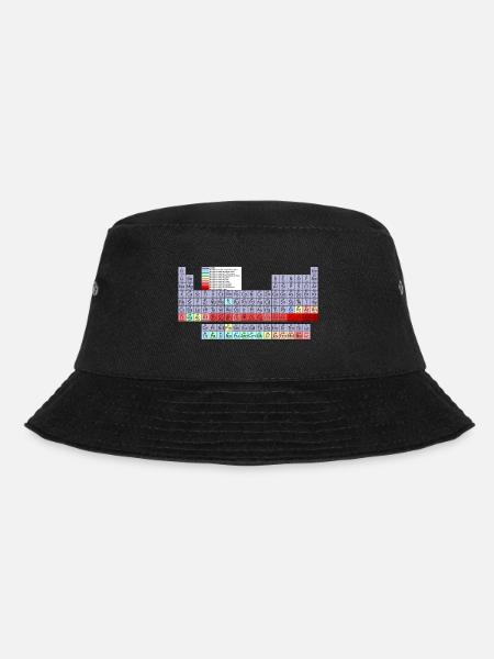 Periodensystem Chemie - Bucket Hat - Schwarz