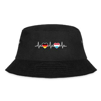 Luxembourg Allemagne Drapeau Allemand Luxembourgeois - Bob - noir - Devant - Lela (165cm)