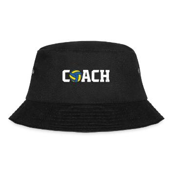 Coach volleyball T-shirt Volleyball Trainer - Bucket Hat - black - Front - Lela (165cm)