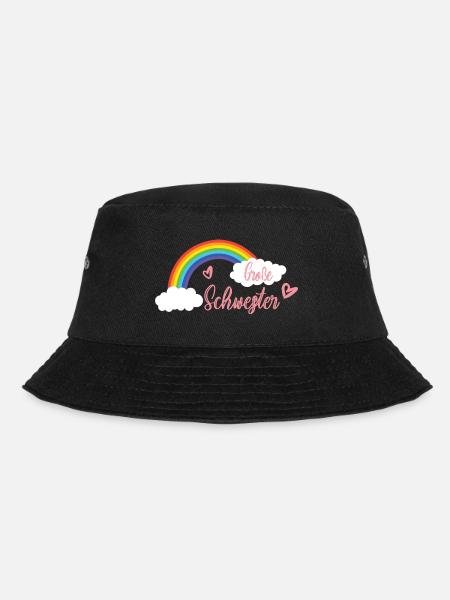 Große Schwester - Bucket Hat - Schwarz