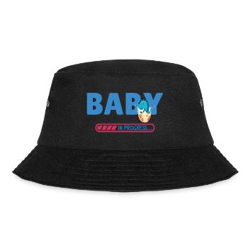Baby in progress - Bucket Hat - black - Front - Lela (165cm)