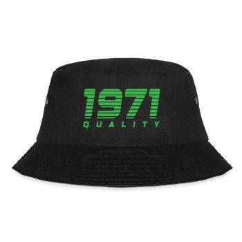 1971 quality | Farbe änderbar - Bucket Hat - Schwarz - Vorne - Lela (165cm)