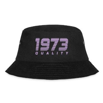 1973 quality | Farbe änderbar - Bucket Hat - Schwarz - Vorne - Lela (165cm)