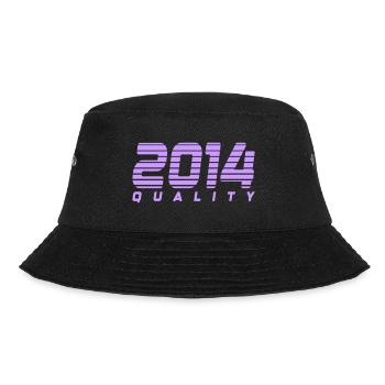 2014 quality | Farbe änderbar - Bucket Hat - Schwarz - Vorne - Lela (165cm)