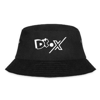 DR. X - Bucket Hat - Schwarz - Vorne - Lela (165cm)