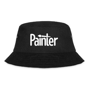 Painter - Bucket Hat - Schwarz - Vorne - Lela (165cm)