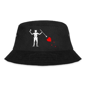 Edward Teach Flag - Bob - noir - Devant - Lela (165cm)