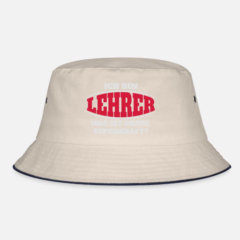 Lehrer Superkraft Bucket Hat