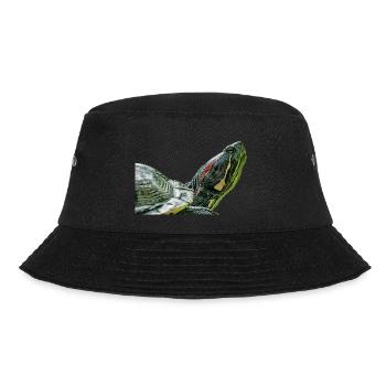 turtle tortoise - Bucket Hat - black - Front - Lela (165cm)