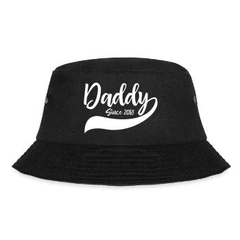 Daddy Since 2018 - Bucket Hat - Schwarz - Vorne - Lela (165cm)