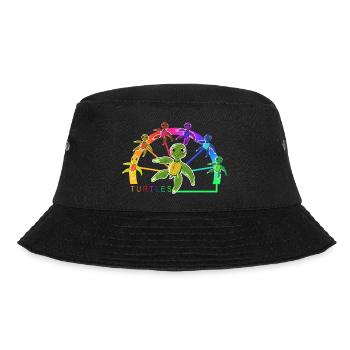 Turtles - Turtles, Baby Turtles - Bucket Hat - black - Front - Lela (165cm)