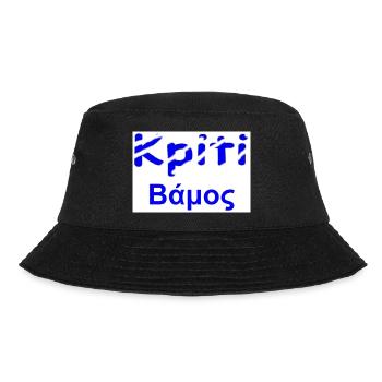 Kreta 12 - Bucket Hat - Schwarz - Vorne - Lela (165cm)