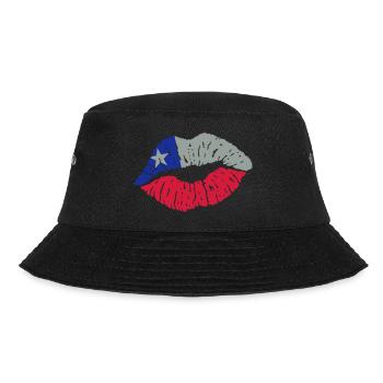 Kiss (Chile) - Bucket Hat - black - Front - Lela (165cm)