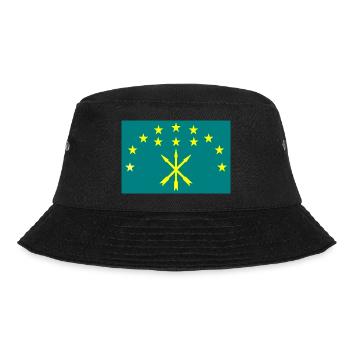 Drapeau israélien circassienne - Bob - noir - Devant - Lela (165cm)