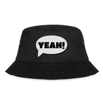 yeah - Bucket Hat - black - Front - Lela (165cm)