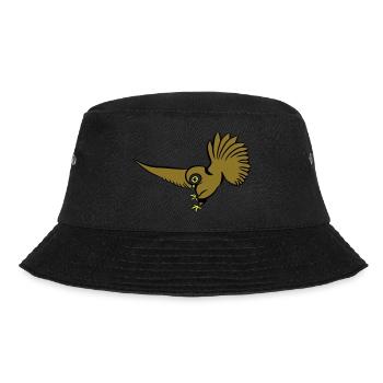 Chasing OWL bird - Bucket Hat - black - Front - Lela (165cm)