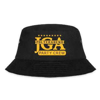 Polterabend (JGA) - Bucket Hat - Schwarz - Vorne - Lela (165cm)