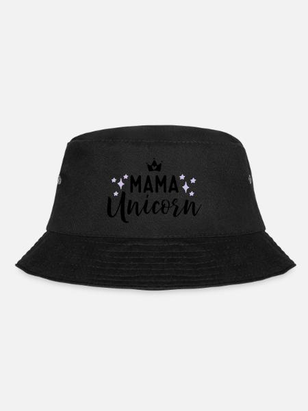 Unicorn - Bucket Hat - Schwarz
