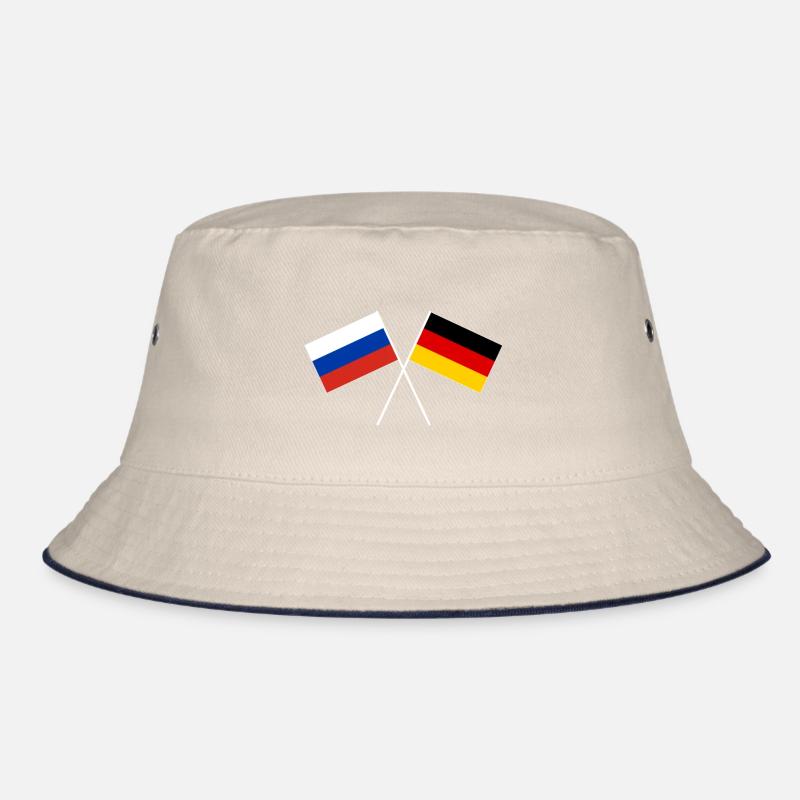 Russie allemagne traversé drapeau drapeau Bob