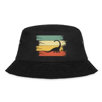 Dino - Bucket Hat - Schwarz - Vorne - Lela (165cm)