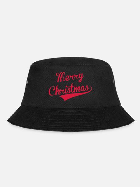Fröhliche Weihnachten - Bucket Hat - Schwarz