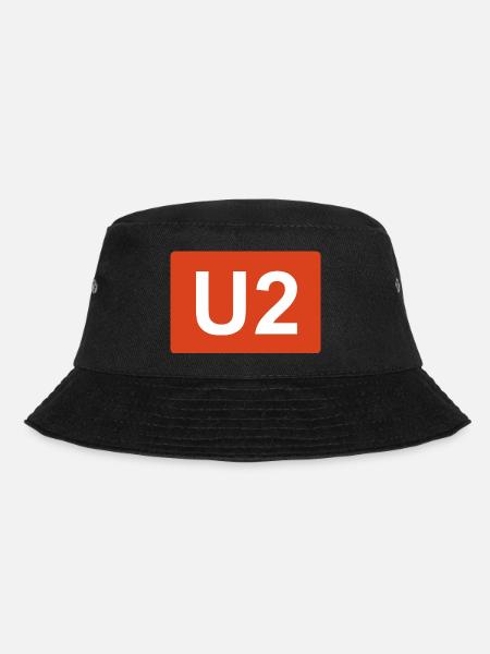 Berlin U-Bahn Linie U 2 Schild - Bucket Hat - Schwarz