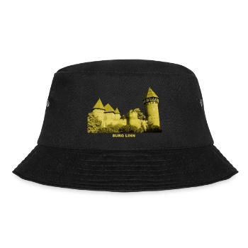 Burg Linn Krefeld Nordrheim-Westfalen Wasserburg - Bucket Hat - Schwarz - Vorne - Lela (165cm)