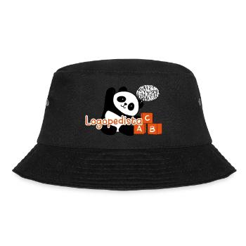 Panda Speech Therapist - Bucket Hat - black - Front - Lela (165cm)
