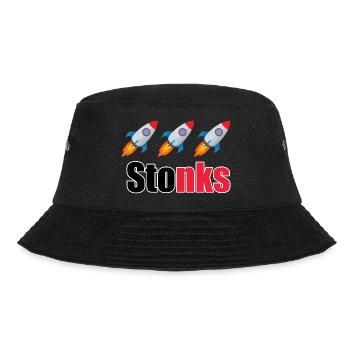 Stonks - Bucket Hat - black - Front - Lela (165cm)