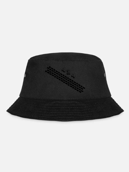 Tire tracks 4x4 - Bucket Hat - black