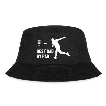 Best Dad By Par Disc Golf Golfing Golfer Disque cadeau - Bob - noir - Devant - Lela (165cm)
