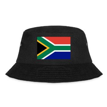 South Africa flag - Bucket Hat - Schwarz - Vorne - Lela (165cm)