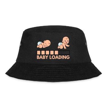 Baby Loading - Bucket Hat - Schwarz - Vorne - Lela (165cm)