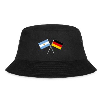 Argentine Allemagne drapeau drapeau - Bob - noir - Devant - Lela (165cm)