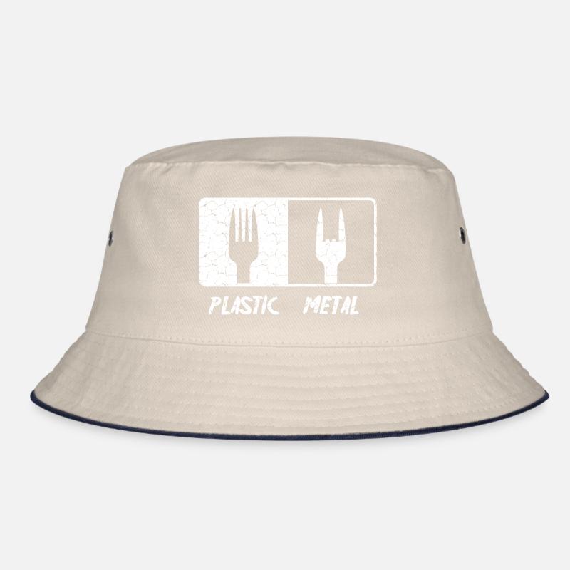 Metal Fork Bucket Hat