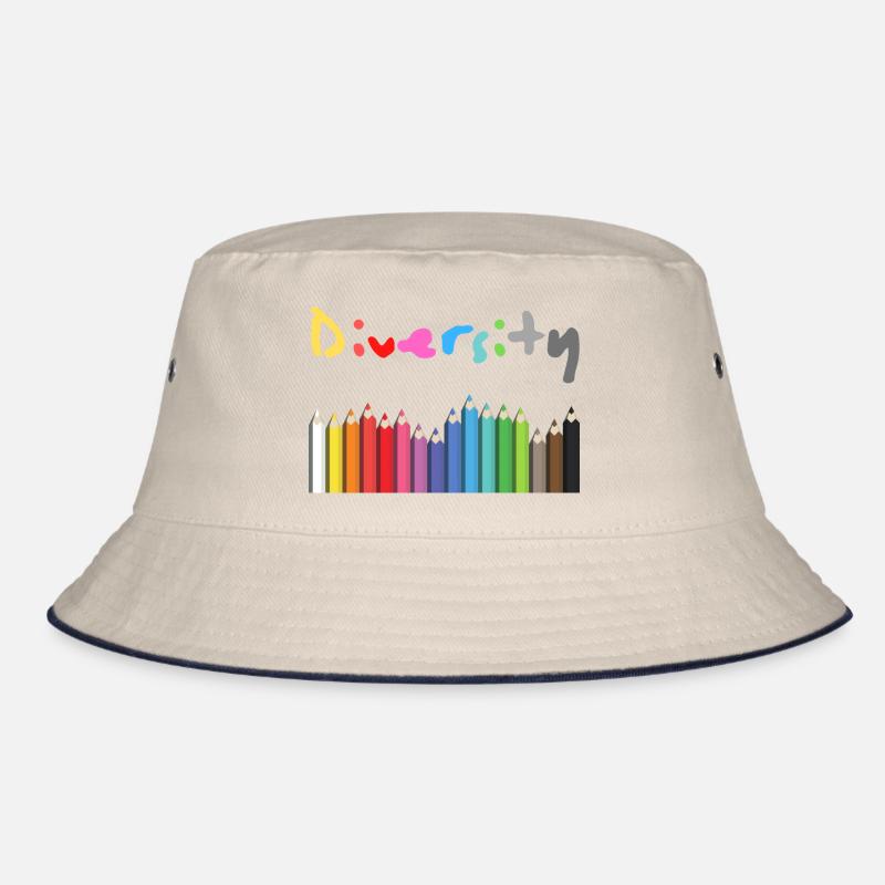 Diversity Geschenk und Geschenkidee Bucket Hat