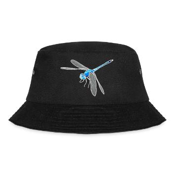Libelle - Bucket Hat - Schwarz - Vorne - Lela (165cm)