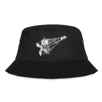 Soyuz Rakete - Bucket Hat - Schwarz - Vorne - Lela (165cm)